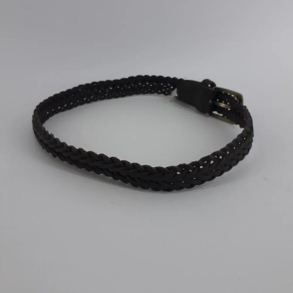 Children's Place Kid's Black Genuine Leather Belt Size 22